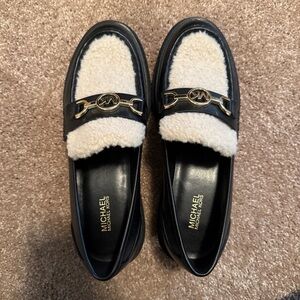 Michael Kors Fuzzy Loafers